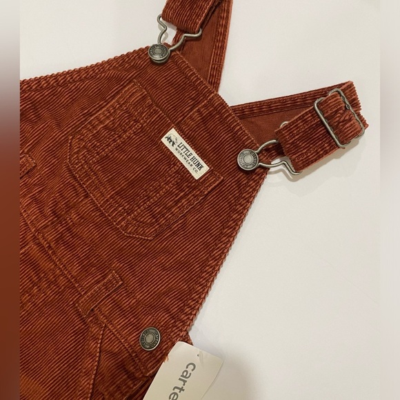 🚨NEW🚨CARTERS☁️boys OVERALLS ✨ size: 9M🤎 - Picture 4 of 6